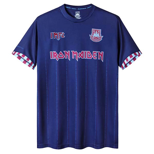 Tailandia Camiseta Iron Maiden x West Ham 2ª Retro
